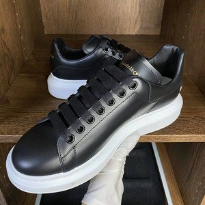 AlexanderMcQueen Thick soled high rise black men's